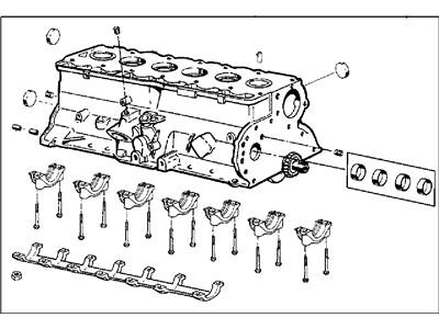 Jeep RL013161AD Short Block