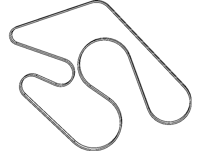 Mopar 53041139AC Belt Accessory Drive Without A/C