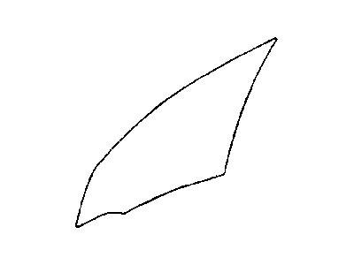 Chrysler 4724561AA GLASS Front Door