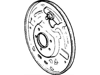 Jeep 5017760AA PLATE Brake Backing