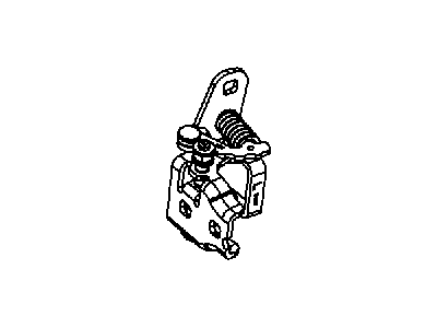 Ram 68058537AD HINGE Rear Door Lower