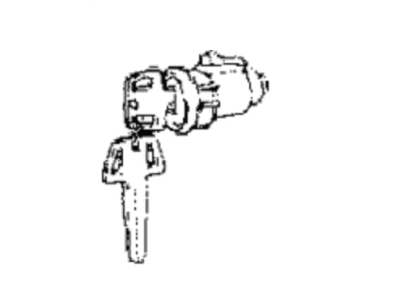 Dodge Colt Door Lock Cylinder - MB364718