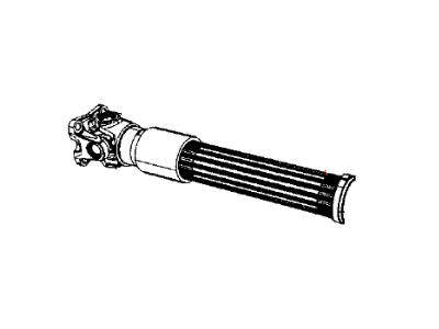 Jeep 68066759AA SHAFT Drive Rear 1-Piece