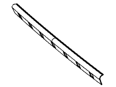 Jeep 1SU48BS2AA MOLDING Fascia