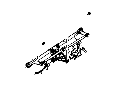 Jeep 68227694AA BOLT Torx Head M6X40