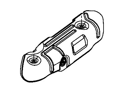 Jeep 68027597AA SHIELD Exhaust Manifold