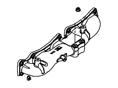 Jeep 68027492AB MANIFOLD Exhaust