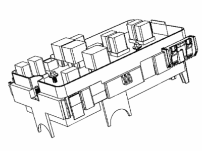 Chrysler 68453710AA POWER DISTRIBUTION CENTER