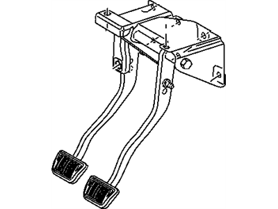 Jeep 52002750 PAD, Pedal