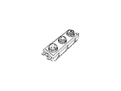 55111312AB Mopar Control A/C And Heater - Auxiliary Illustration 1 of 1