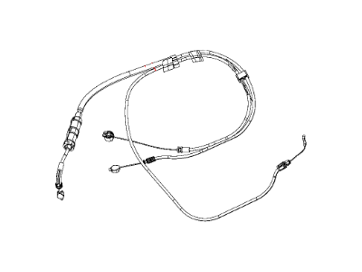 Dodge 68143770AB CABLE KIT Seat Riser Second Row