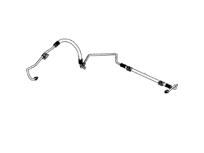 Chrysler 68080398AG HOSE Power Steering Pressure