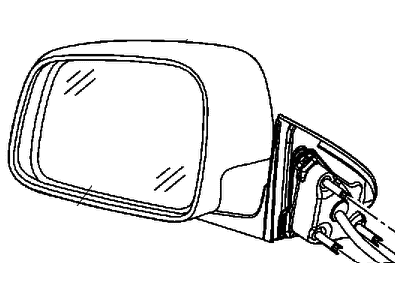 Dodge 5VN56JRMAF MIRROR Outside Rearview