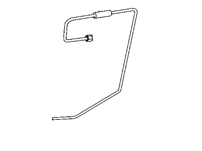 Mopar 52124731AD Tube Brake Hydraulic Control Unit To Left Front Hose 52124731AD Mopar Tube Brake Hydraulic Control Unit To Left Front Hose Illustration 1 of 1