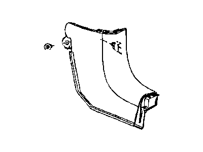 Mopar YF64XDVAC Panel Cowl Mopar YF64XDVAC Panel Cowl