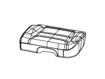 Ram 6RF03BD3AC COVER Rear Seat Cushion Left