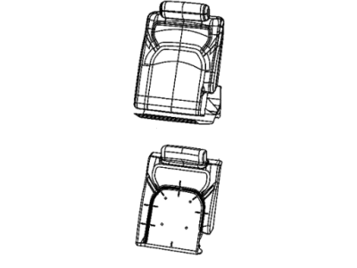 Mopar 6CM921N6AF Armrest Rear Seat