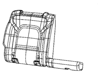 Mopar 7AR58BD3AA Cover Rear Seat Back Right