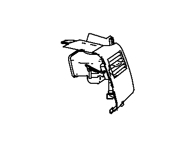 Dodge 68004772AA OUTLET Air Conditioning & Heater