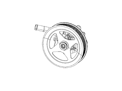 Ram 68225510AA RESERVOIR Power Steering Fluid