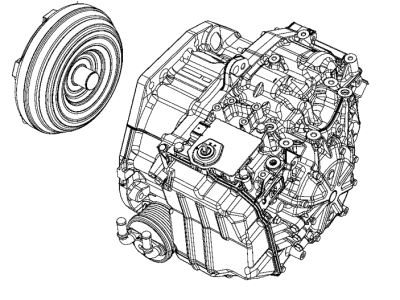 Jeep Torque Converter - 68372330AA