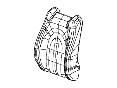 Mopar 6EC39LV5AA Cover Front Seat Back Mopar 6EC39LV5AA Cover Front Seat Back