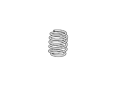Mopar 5168030AA Spring Front Coil 5168030AA Mopar Spring Front Coil Illustration 1 of 1