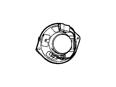 Dodge 4685611AB Speaker
