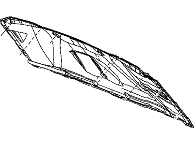 Dodge 5065521AJ SILENCER Hood