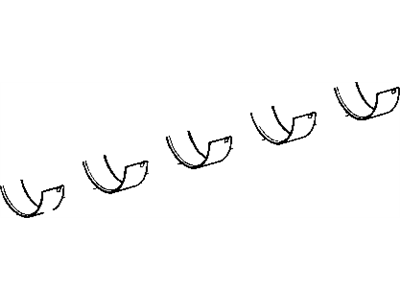 Jeep 68027458AA BEARING Crankshaft Upper