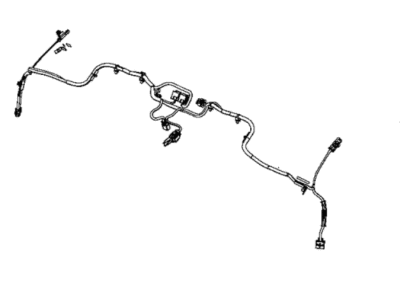 Jeep 68349555AE WIRING Jumper Mirror