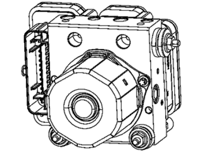 Ram 68240840AA HYDRAULIC CONTROL UNIT Anti-Lock Brake System