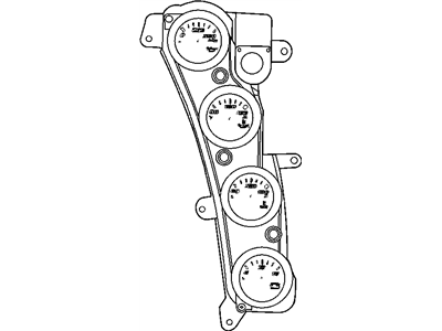 Dodge 4865612AD Gauge Assembly