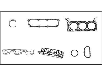 Jeep 68003427AC Overhaul Gasket Set