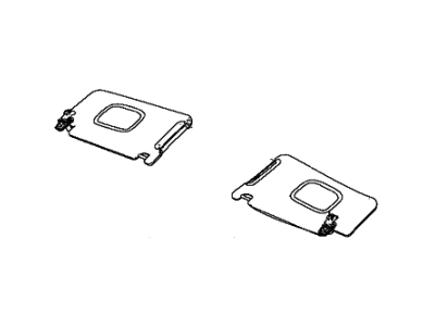 Mopar 6EL45MS7AA Visor Mopar 6EL45MS7AA Visor