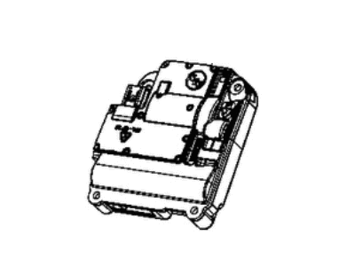 Jeep 68369691AD Actuator