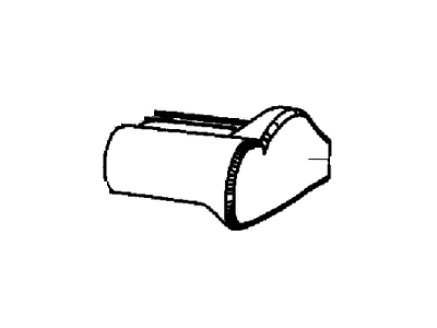 Jeep 6CF50MT2AB COVER Front Seat Cushion