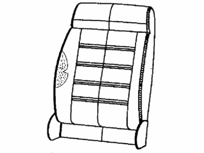 Mopar 6RS25MT2AA Cover Front Seat Back