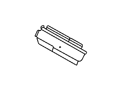 Chrysler 4815836 Bulkhead Reinforcement