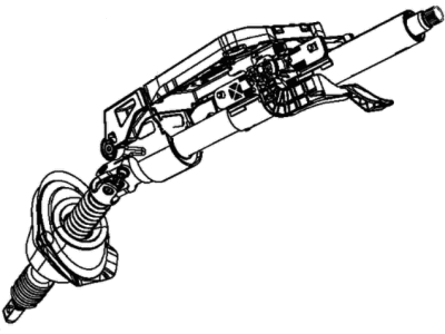 Dodge 68248471AA COLUMN Steering