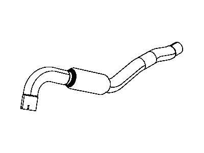 Mopar 52022307AB Pipe Exhaust Front