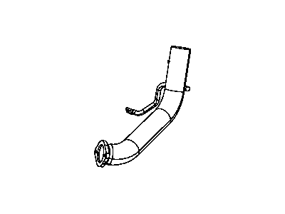 Mopar 52022308AB Pipe Exhaust Crossunder