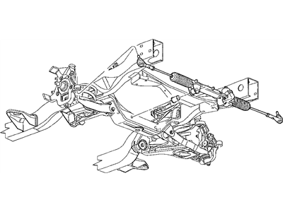 Dodge 52106710AB TIE ROD Steering