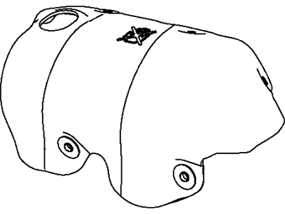 Mopar 4893180AB Shield Heat