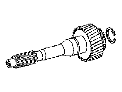 Mopar 68054603AA Shaft Input