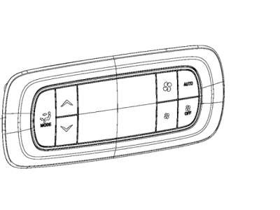 Chrysler 68405948AA CONTROL A/C And Heater