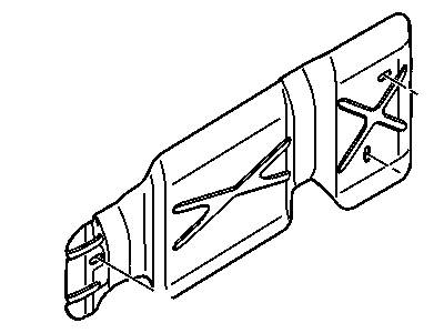 Mopar 52102524AB Shield Heat