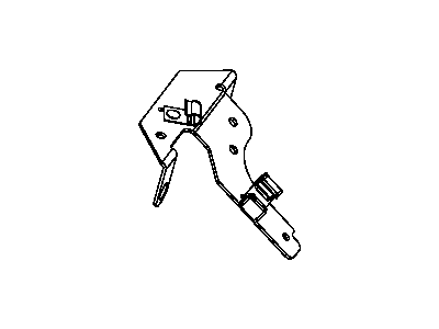 Mopar 55398665AB Bracket Fuel Bundle