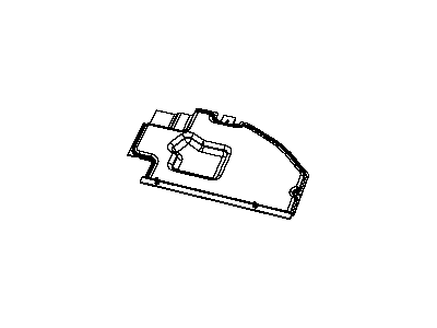 Mopar 4664365AB Panel Instrument Panel Closeout Mopar 4664365AB Panel Instrument Panel Closeout