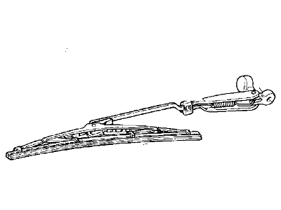 Jeep 55154966AB Wiper Arm